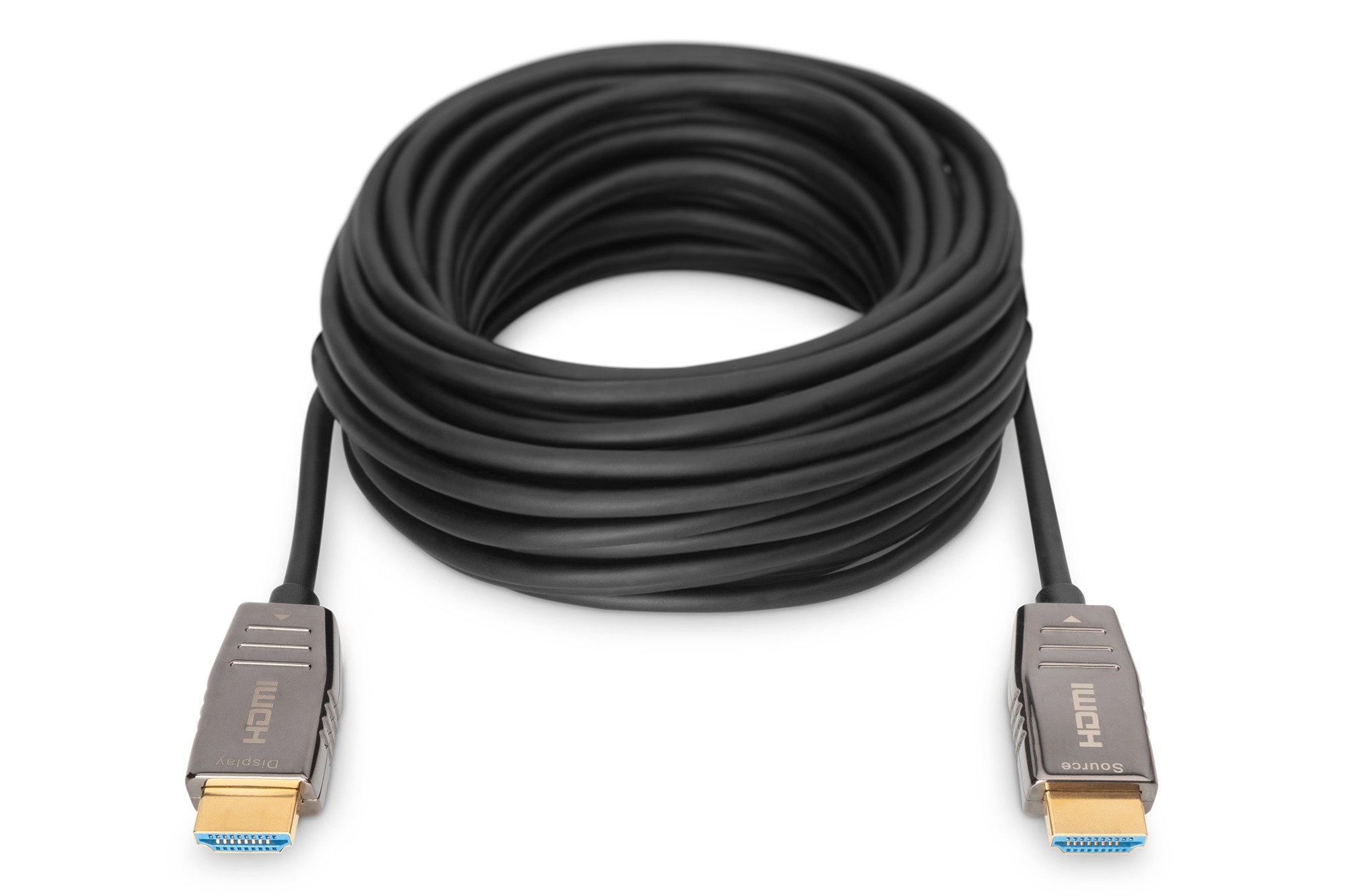 Digitus cavo in fibra ottica ibrido hdmi<sup>®</sup> aoc, uhd 8k, 30 m