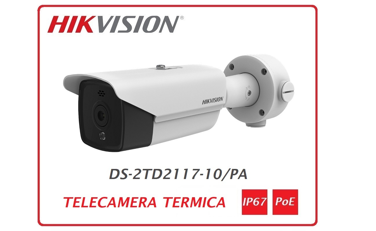 Telecamera Termica Hikvision DS-2TD2117-10/PA