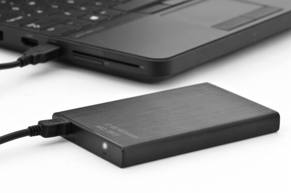 BOX ESTERNO USB 2.0 PER HDD/SSD 2,5″ SATA I-II