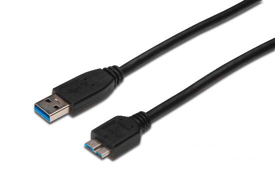 CAVO USB 3.0 CONNETTORI USB A – MICRO USB B – LUNGHEZZA MT. 0,25