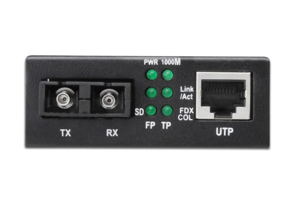 DIGITUS Convertitore Media Gigabit Ethernet DIGITUS, RJ45 / SC