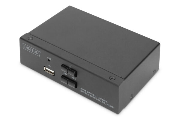 SWITCH KVM 2 PORTE 4K, 1 SCHERMO HDMI ®  USB
