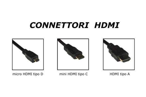 ADATTATORE HDMI ® MASCHIO – MICRO CONNETTORE HDMI “D” FEMMINA