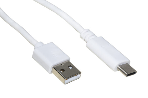 CAVO USB 2.0 “A” MASCHIO USBC ®  MT 0,5 COLORE BIANCO