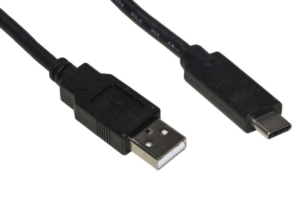 CAVO USB 2.0 “A” MASCHIO USBC ®  MT 1 COLORE NERO