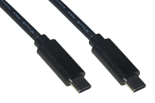 CAVO USB 2.0 USB-C® MASCHIO/MASCHIO MT 0,3 NERO