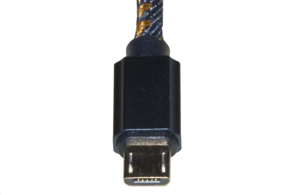 CAVO MICRO USB MT 1 GUAINA DENIM BLU
