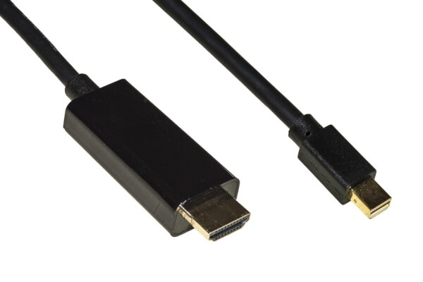 CAVO MINI DISPLAYPORT 1.4 – HDMI 2.0 CONTATTI DORATI 4KX2K 60HZ 18GBPS HDR RGB 4:4:4 MT 1