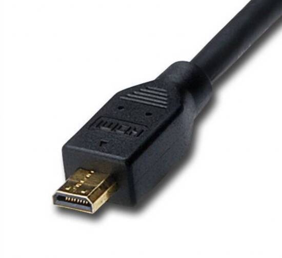CAVO HDMI HIGH SPEED WITH ETHERNET CONNETTORI MICRO HDMI D MASCHIO/ HDMI A MASCHIO MT. 1