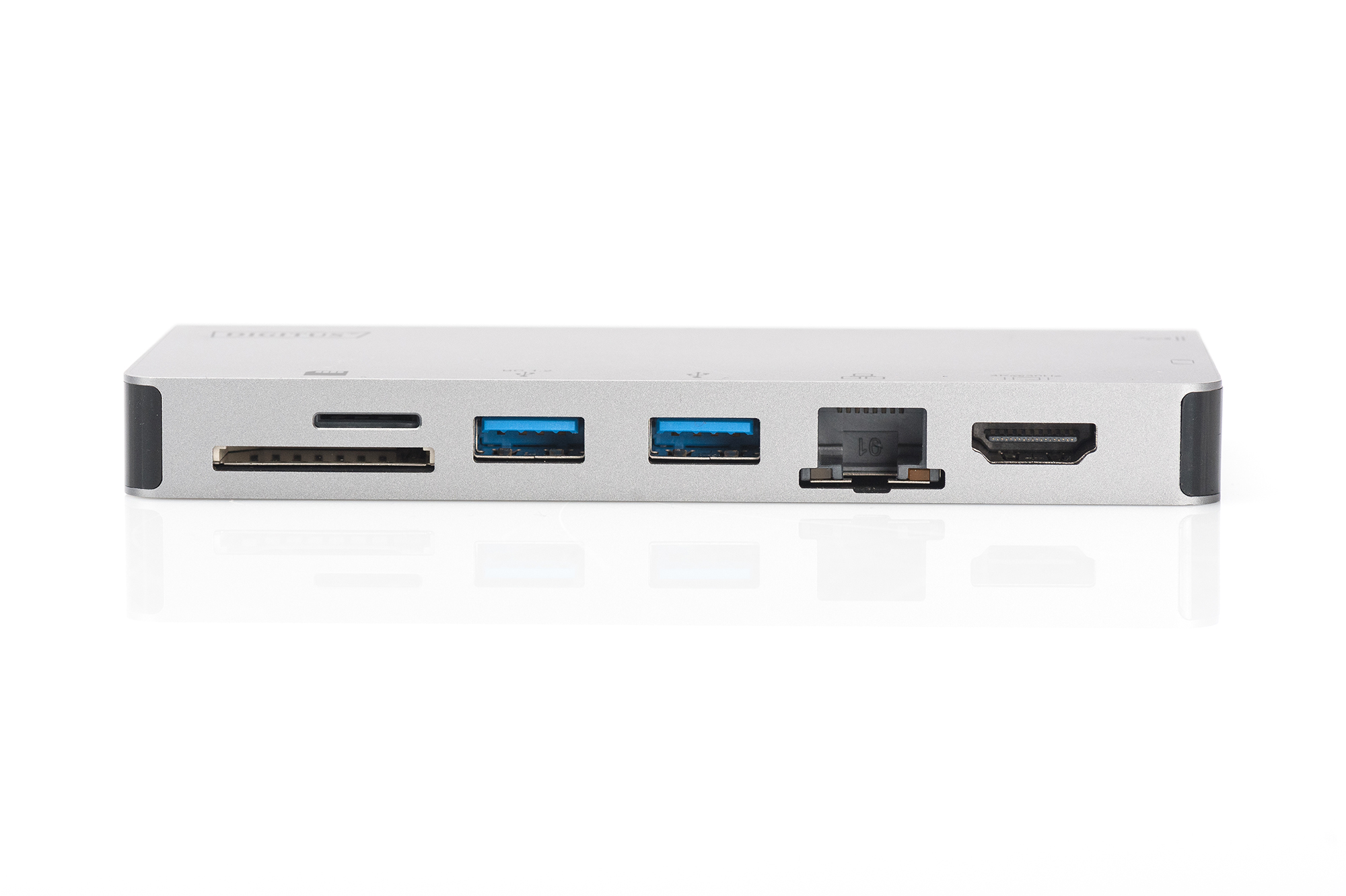 DOCKING STATION 8 PORTE HDMI, VGA, 2XUSB-C, 3XUSB 3.0, RJ45, LETTORE CARD – CONNETTORE USB TIPO C