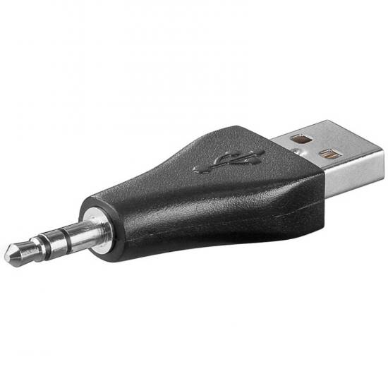 ADATTATORE USB A MASCHIO – CONNETTORE 3,5MM. MASCHIO