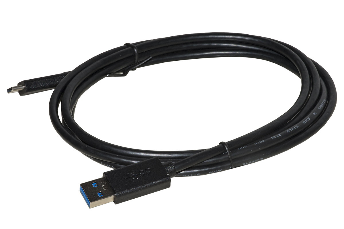 CAVO USB 3.0 A MASCHIO – USB-C PER RICARICA E SCAMBIO DATI IN RAME MT 1,80
