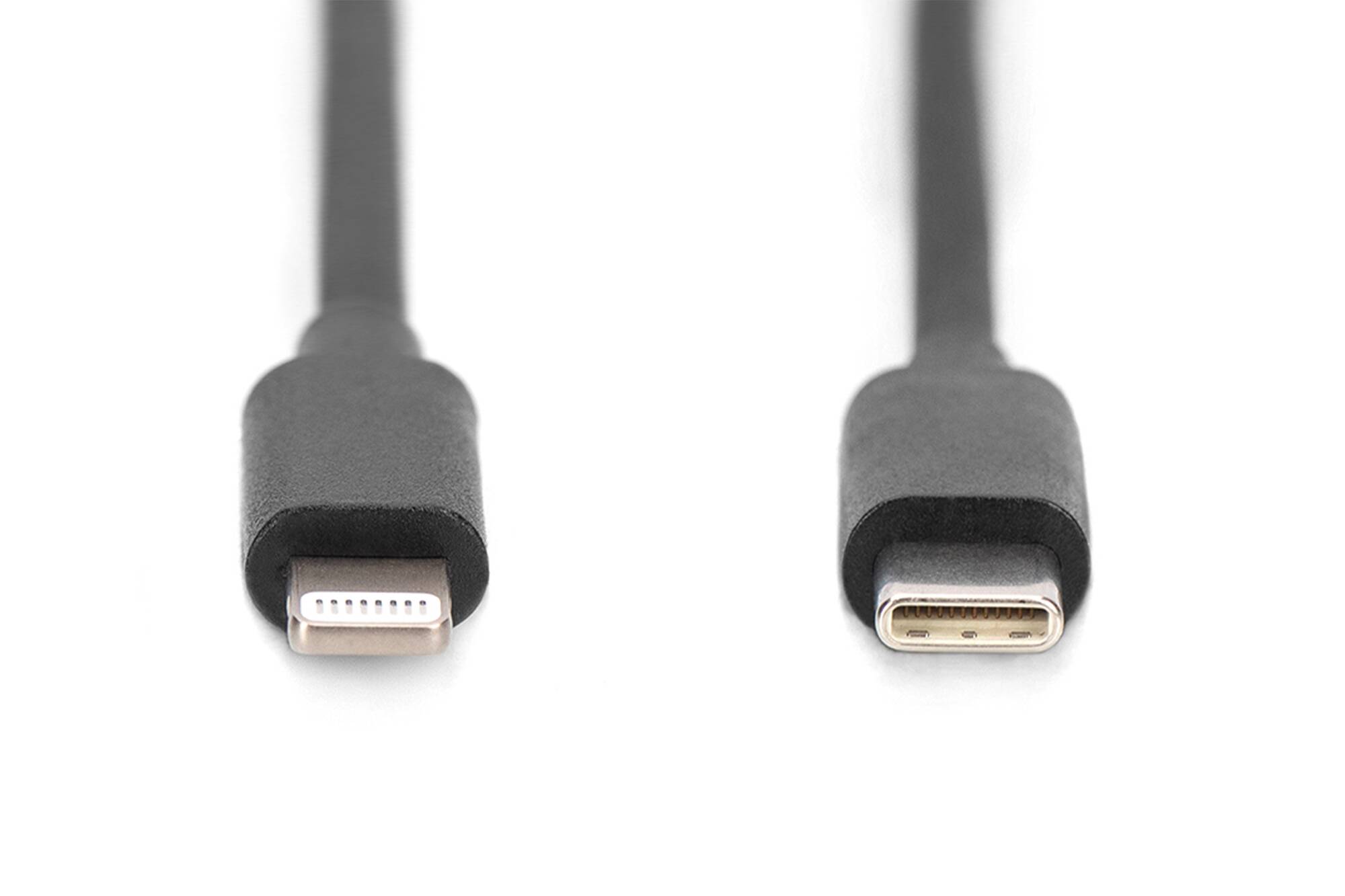 DIGITUS Cavo a spirale USB 2.0 – da USB – C a Lightning mt 1