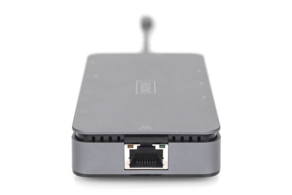 DIGITUS Docking station a 11 porte USB-C con alloggiamento per SSD