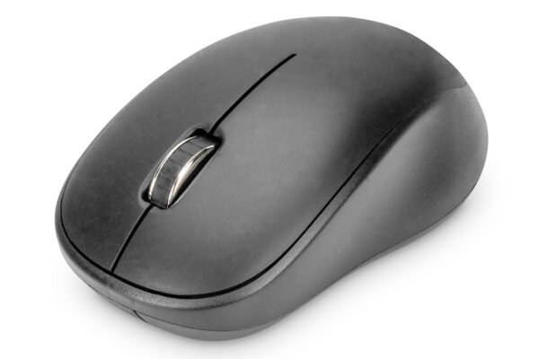 DIGITUS Mouse ottico wireless, 3 tasti, silenzioso