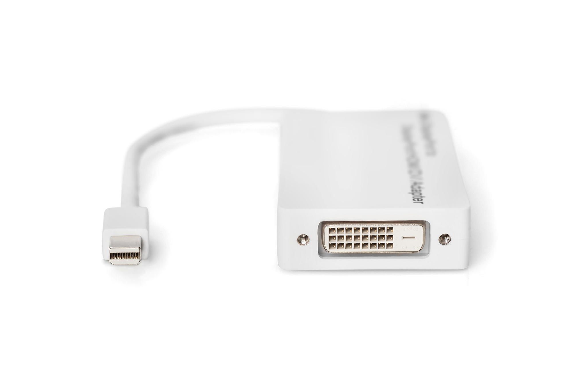 DIGITUS Adattatore / Convertitore Mini DisplayPort – da Mini DP a DisplayPort, HDMI + DVI