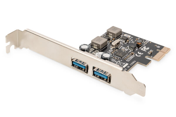DIGITUS USB 3.0, 2 porte, scheda PCI Express Add-On