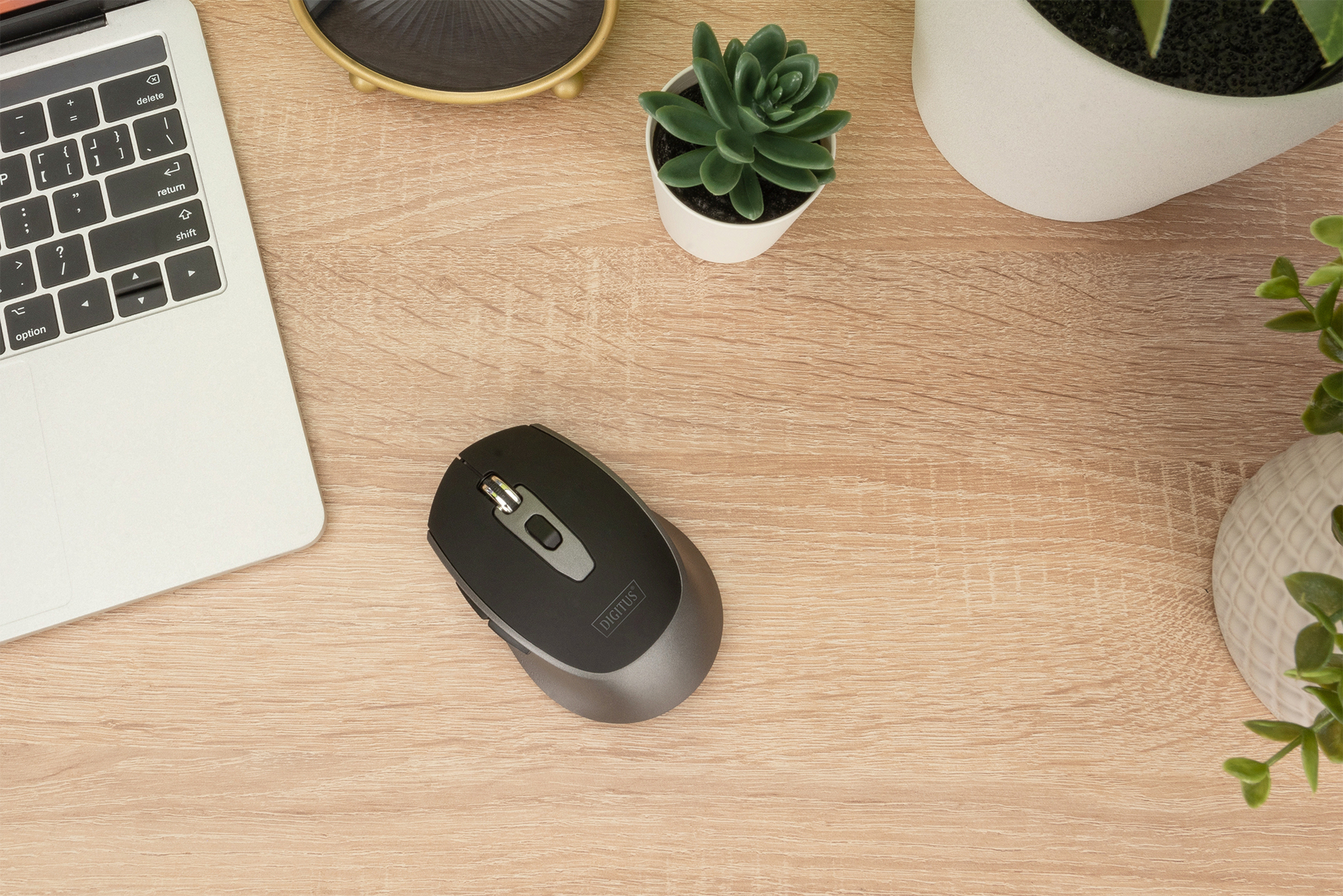 DIGITUS Mouse ottico wireless, 6 tasti, 1600 dpi