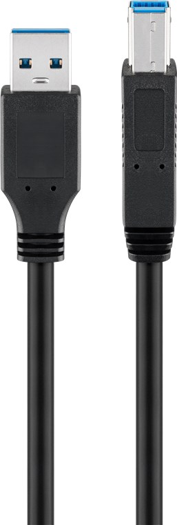 CAVO USB 3.0 CONNETTORI A-B 9 POLI – LUNGHEZZA MT. 1.80