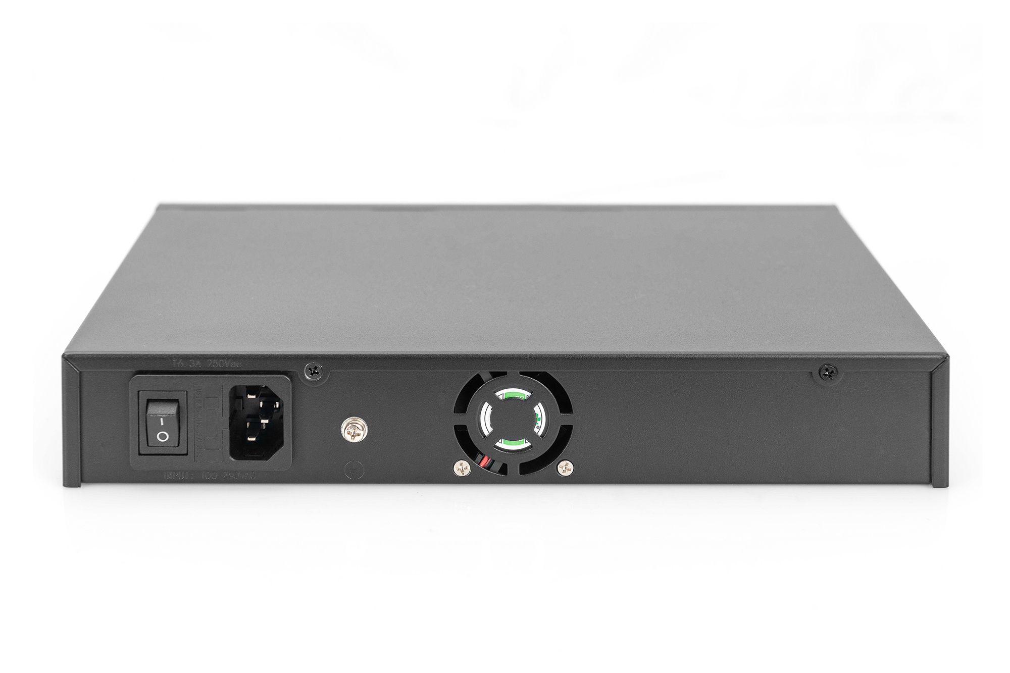 DIGITUS Switch PoE Gigabit Ethernet 8 porte con 2 porte SFP UPLINK, power budget 140W