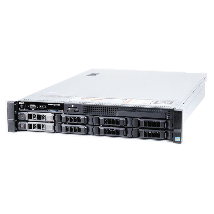 (REFURBISHED) Server Dell PowerEdge R720 (2) Xeon E5-2670 V2 2.5GHz 25Mb Cache 32Gb Ram 2x3Tb (2) PSU Rack