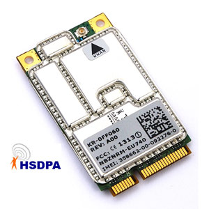 (REFURBISHED) Scheda 3G Dell HSDPA NBZNRM-EU740 UMTS Mini PCI per Portatili