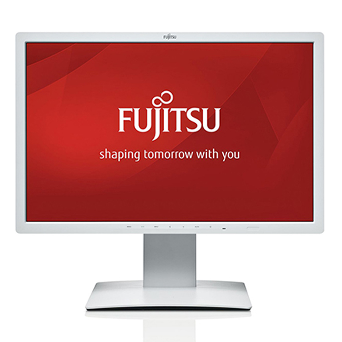 (REFURBISHED) Monitor Fujitsu B24W-7 24 Pollici 1920X1200 WUXGA LED USB VGA DVI DP White [Grade B]